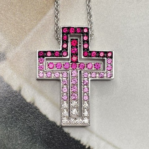DAMIANI 다미아니 벨에포크 핑크그라데이션 목걸이