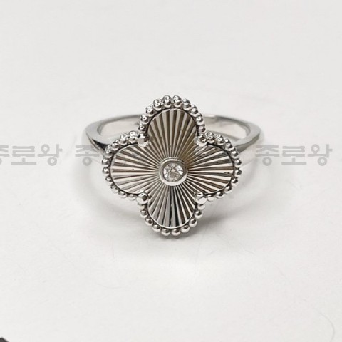 Van Cleef & Arpels 반클리프아펠 기요세 빈티지 알함브라링 반지