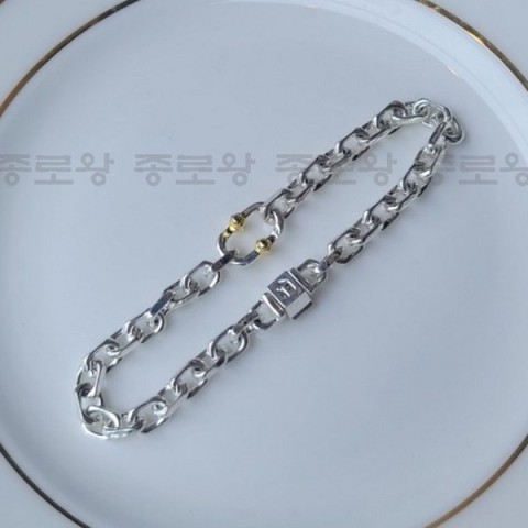TIFFANY&Co 티파니앤코 내로우 체인 팔찌 S사이즈