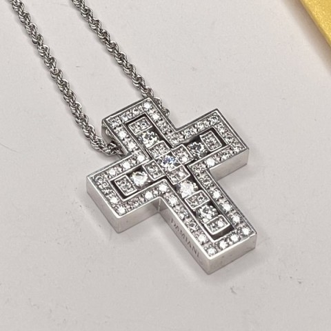 DAMIANI 다미아니 벨에포크 L사이즈 목걸이 18K골드 (모이사나이트셋팅)