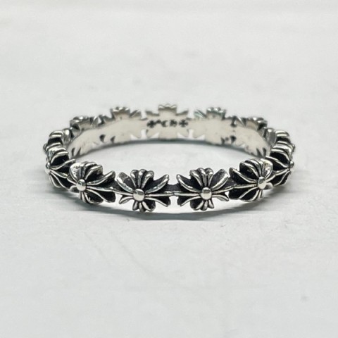 Chrome Hearts 크롬하츠 타이니 E 크로스링 반지