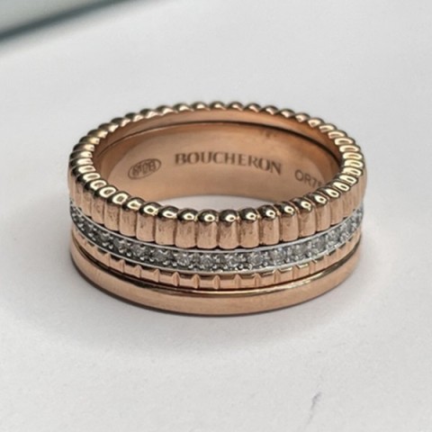 BOUCHERON 부쉐론 콰트로 레디언트에디션 스몰 반지