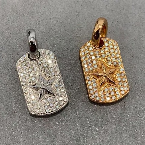 Chrome Hearts 크롬하츠 베이비 스타 독텍 팬던트