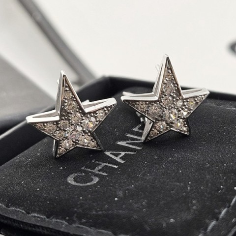CHANEL 샤넬 코메트 제오드 스타 귀걸이 M사이즈