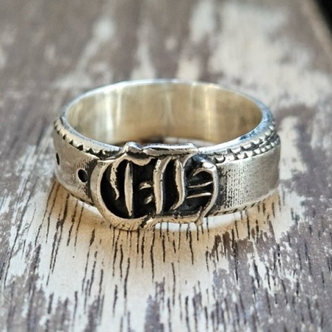Chrome Hearts 크롬하츠 컷아웃 CH 벨트링 반지