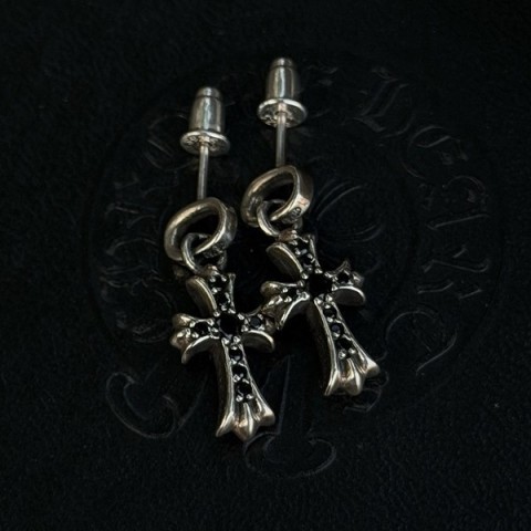 Chrome Hearts 크롬하츠 베이비팻 크로스 귀걸이 (쥬얼리버전)